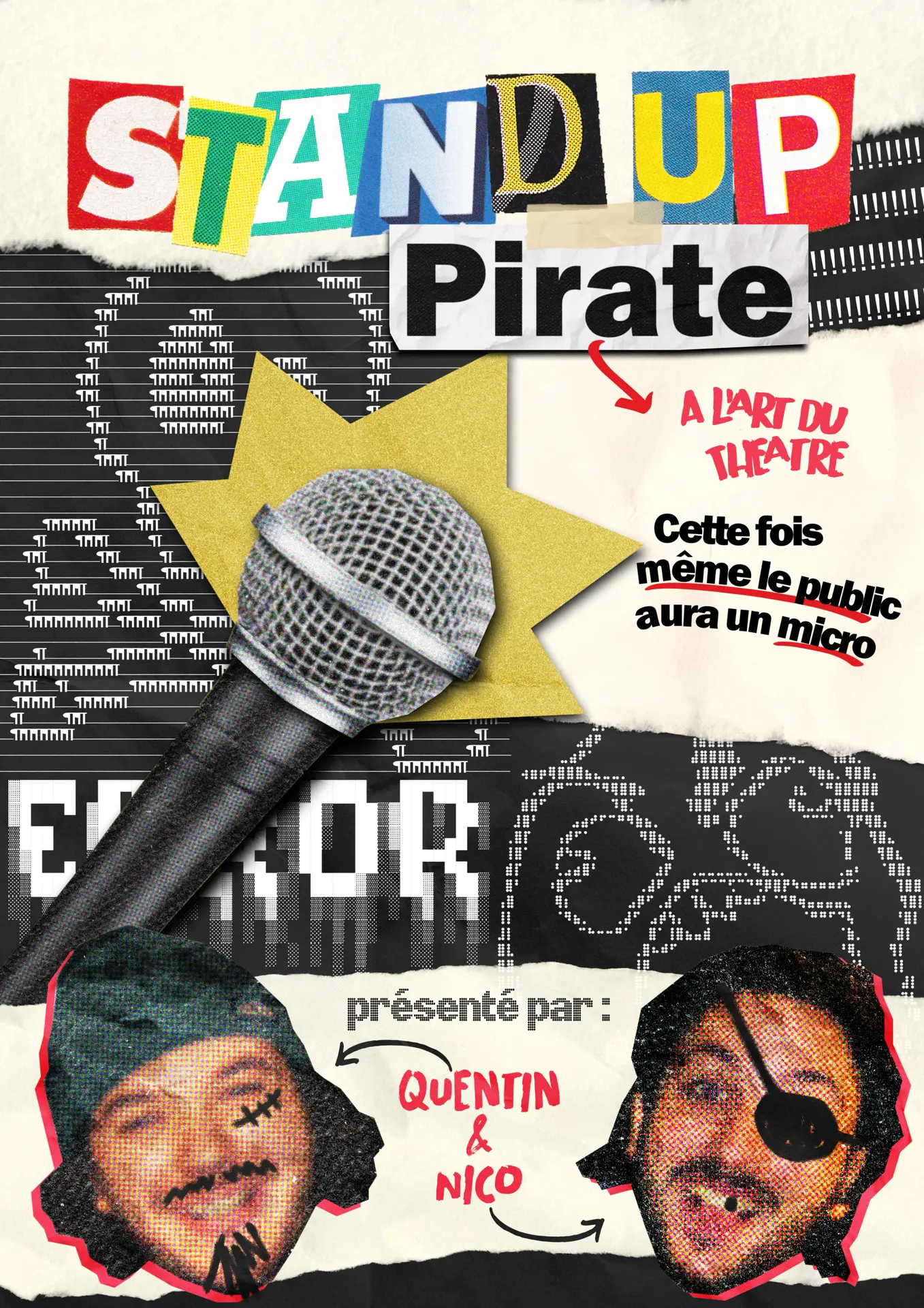 Stand Up Pirate au théâtre l'Art Dû
