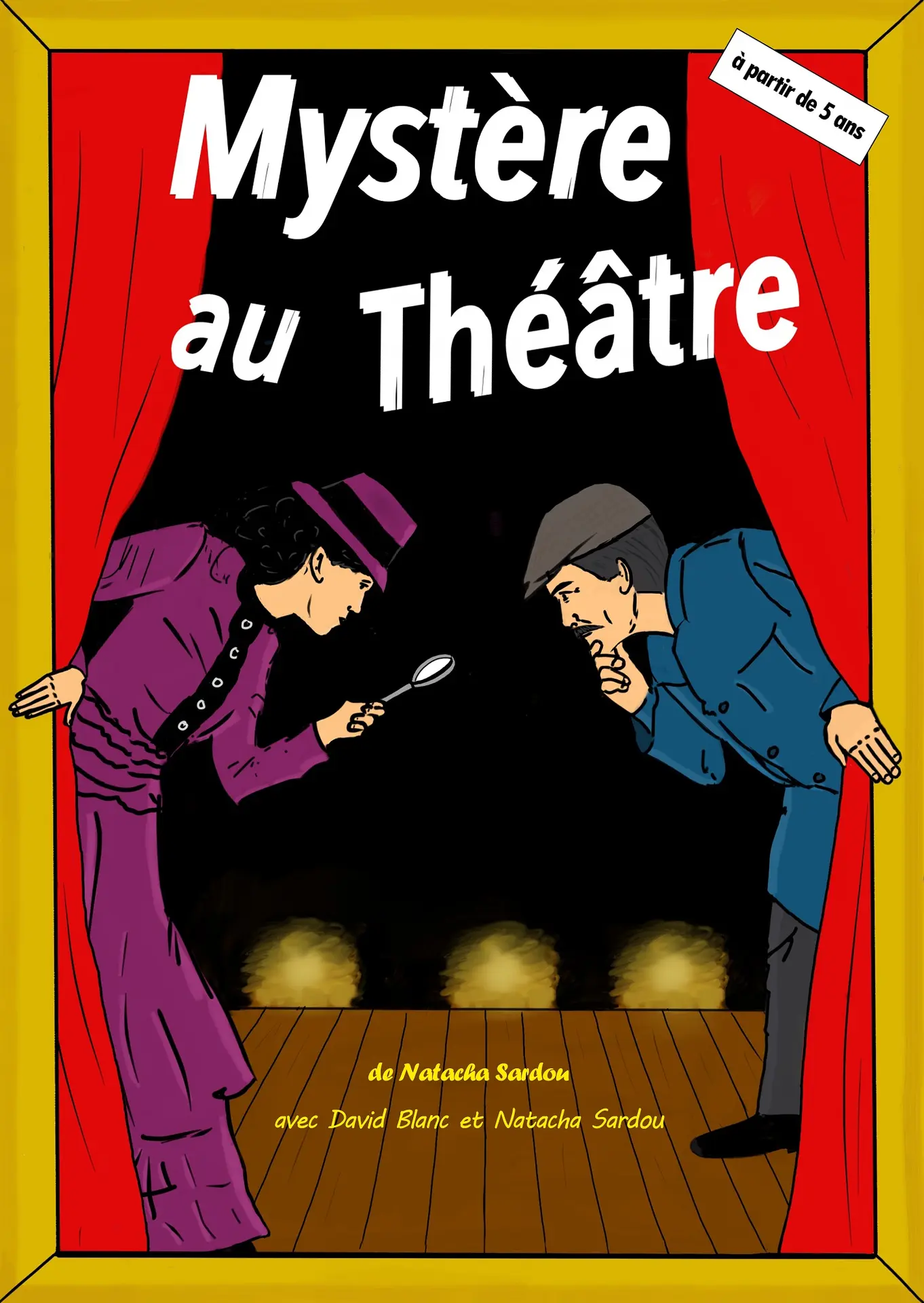 Mystère au théâtre - Visuel
