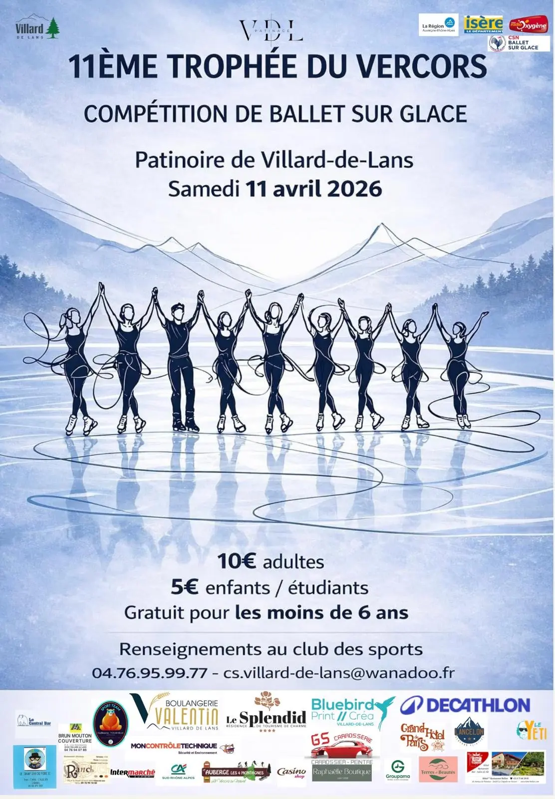 Compétition de ballet sur glace