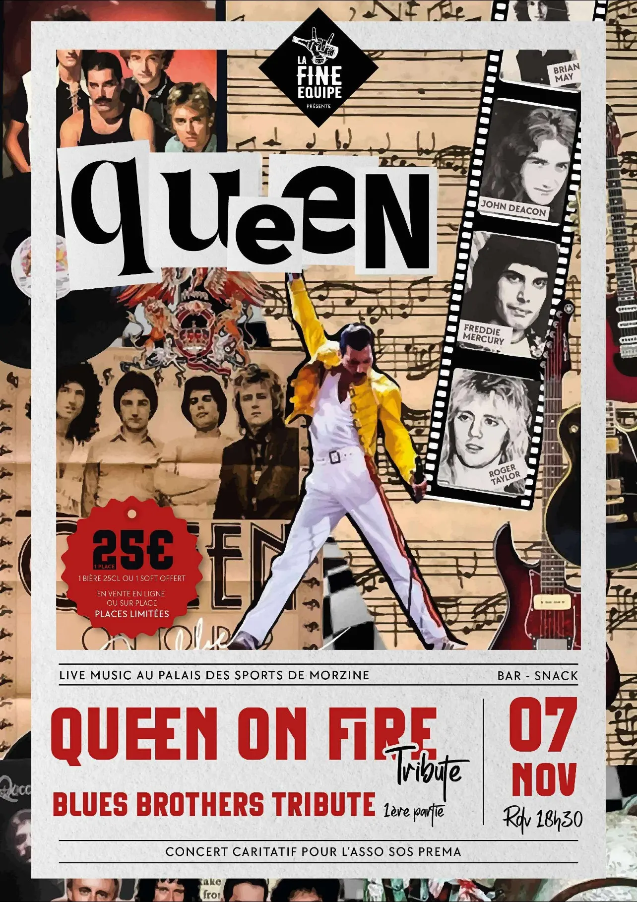 Concert Queen Tribute & Blues Brothers tribute by La Fine Equipe_Morzine