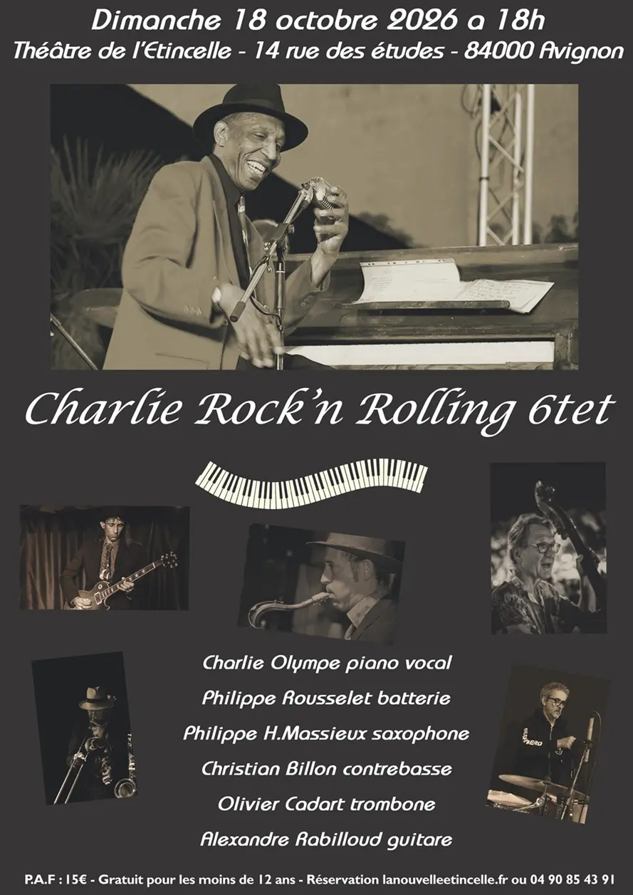 Charlie's Rock'n Rolling 6tet en concert_Avignon
