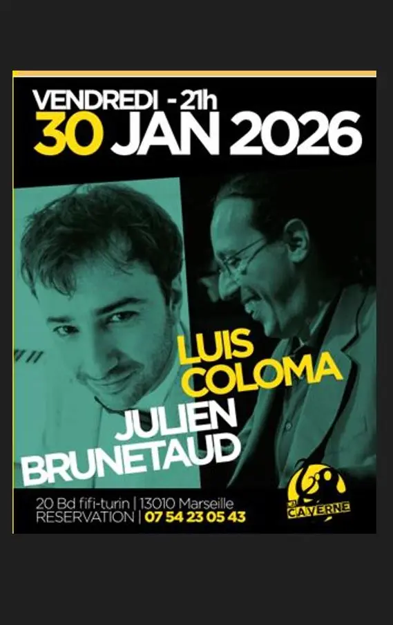 Concert de Luis Colona et Julien Brunetaud