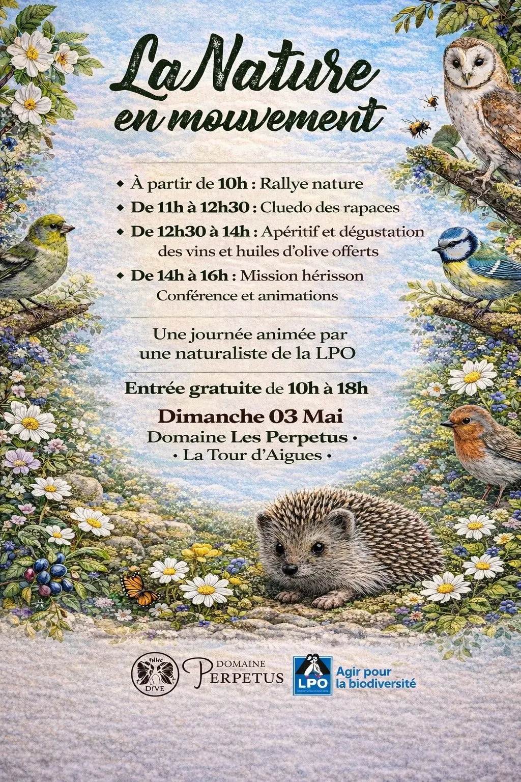 La nature en mouvement au Domaine des Perprtus à La Tour d'Aigues_La Tour-d'Aigues