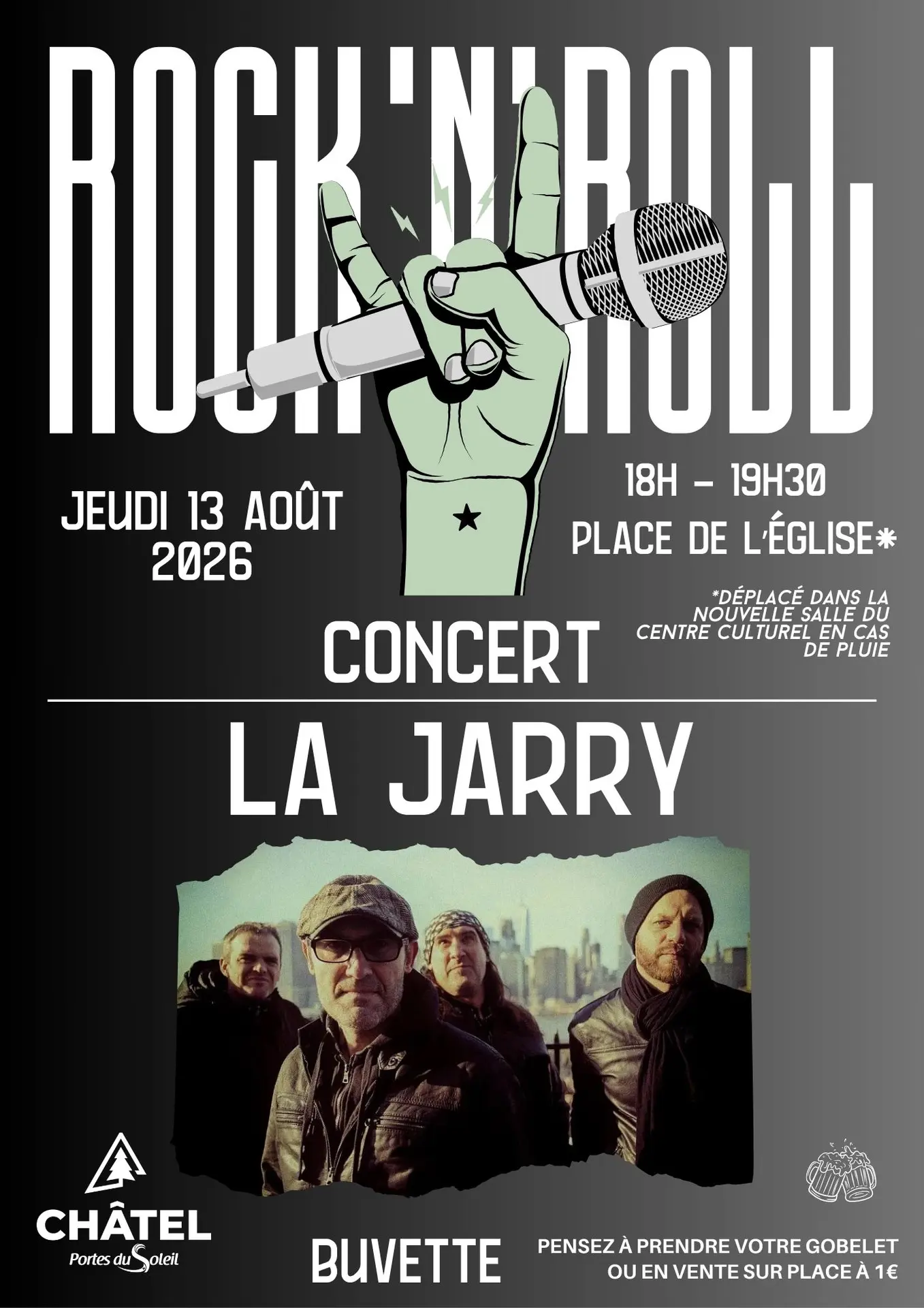 Concert rock La Jarry_Châtel