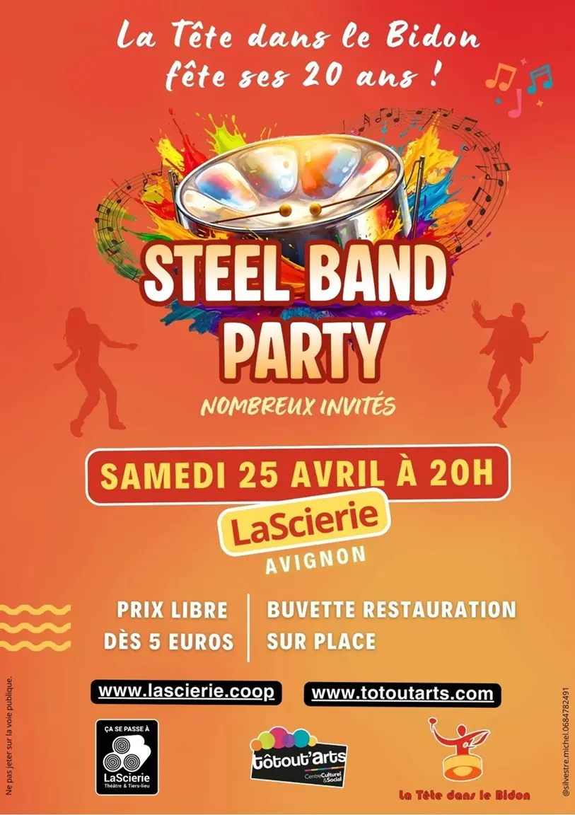 Steel Band Party - Fête du steeldrum, le son des Caraïbes_Avignon