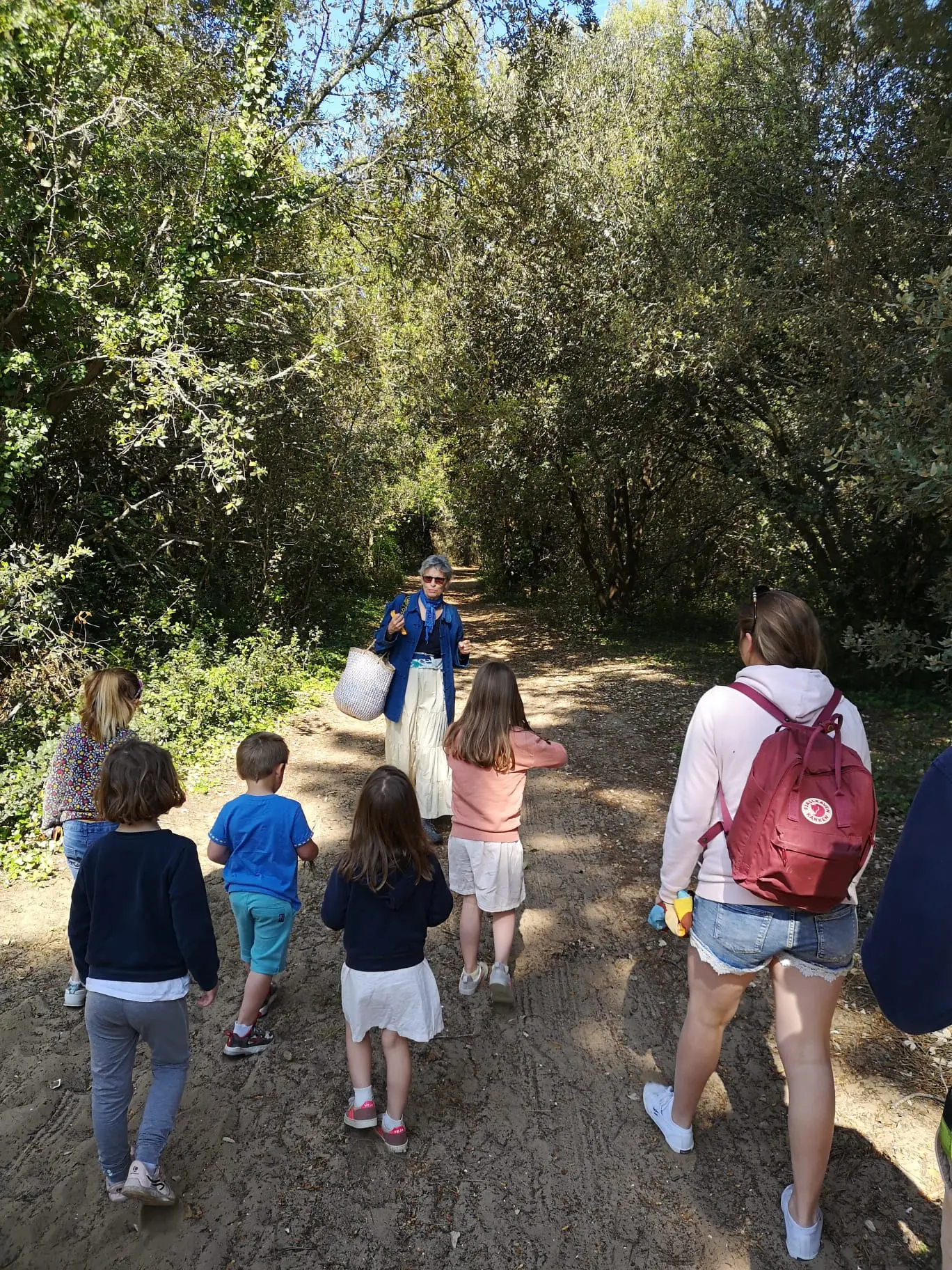 Balade contée dans la forêt