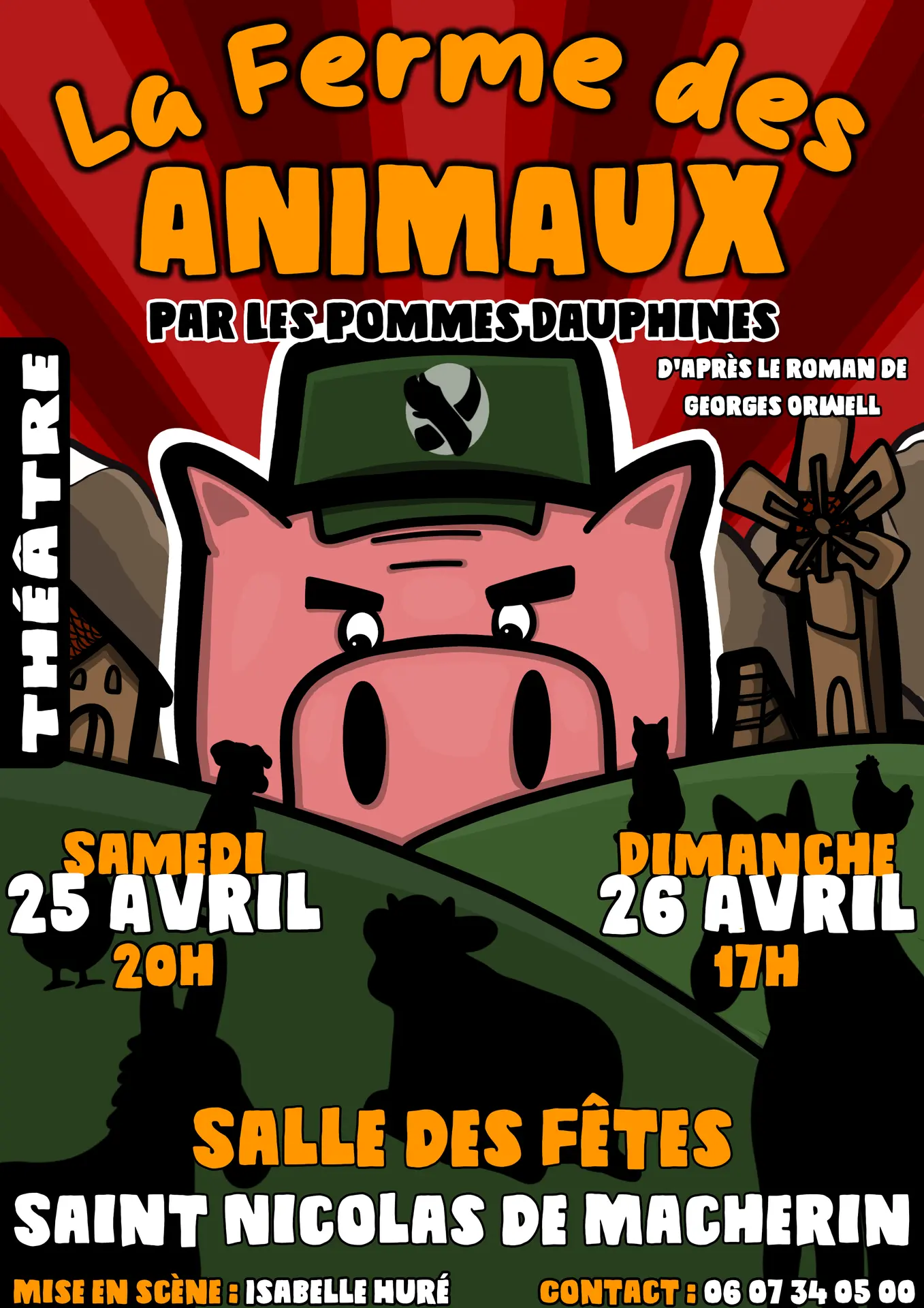 Affiche de la représentation