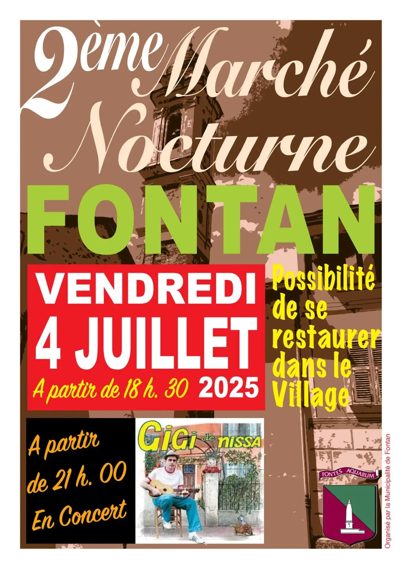 2ème marché nocturne de Fontan