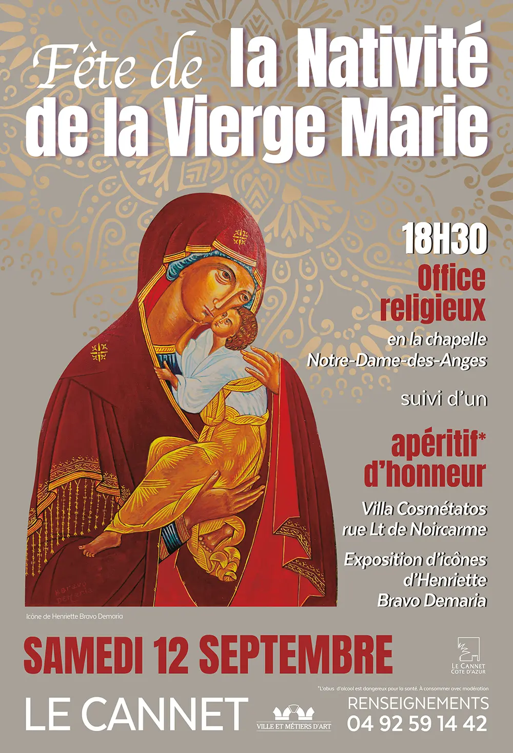La Fête de la Nativité de la Vierge Marie_Le Cannet