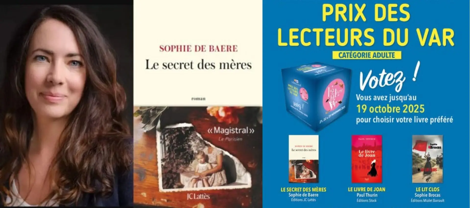 Rencontre-dédicace : Sophie de Baere_Sainte-Maxime