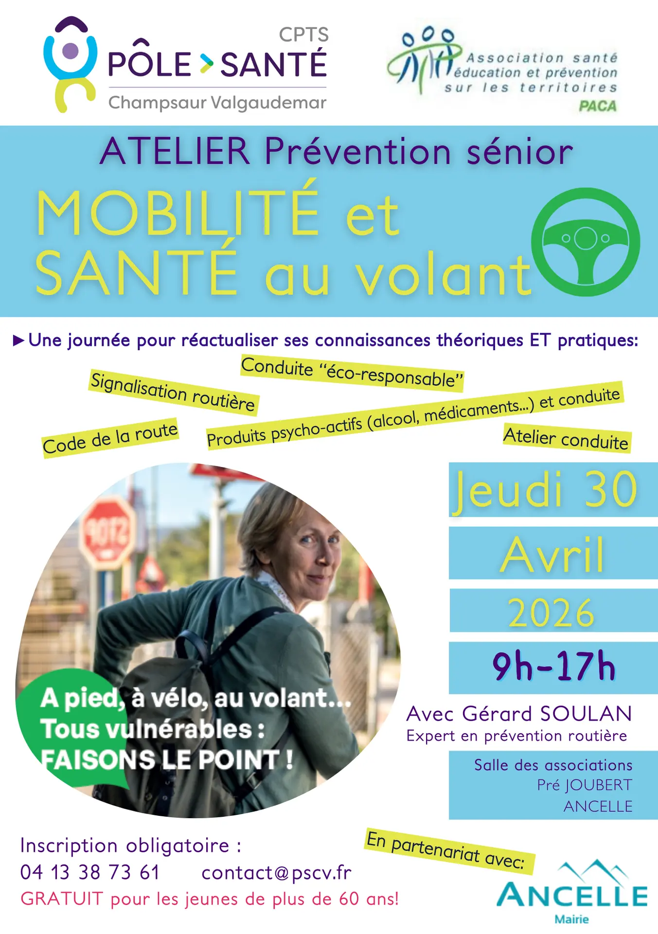 Atelier prévention sénior