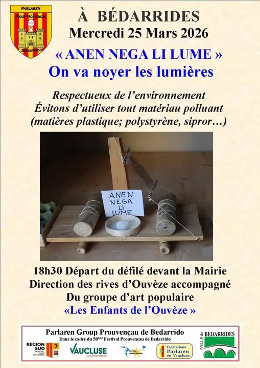Défilé Anen nega li lume_Bédarrides