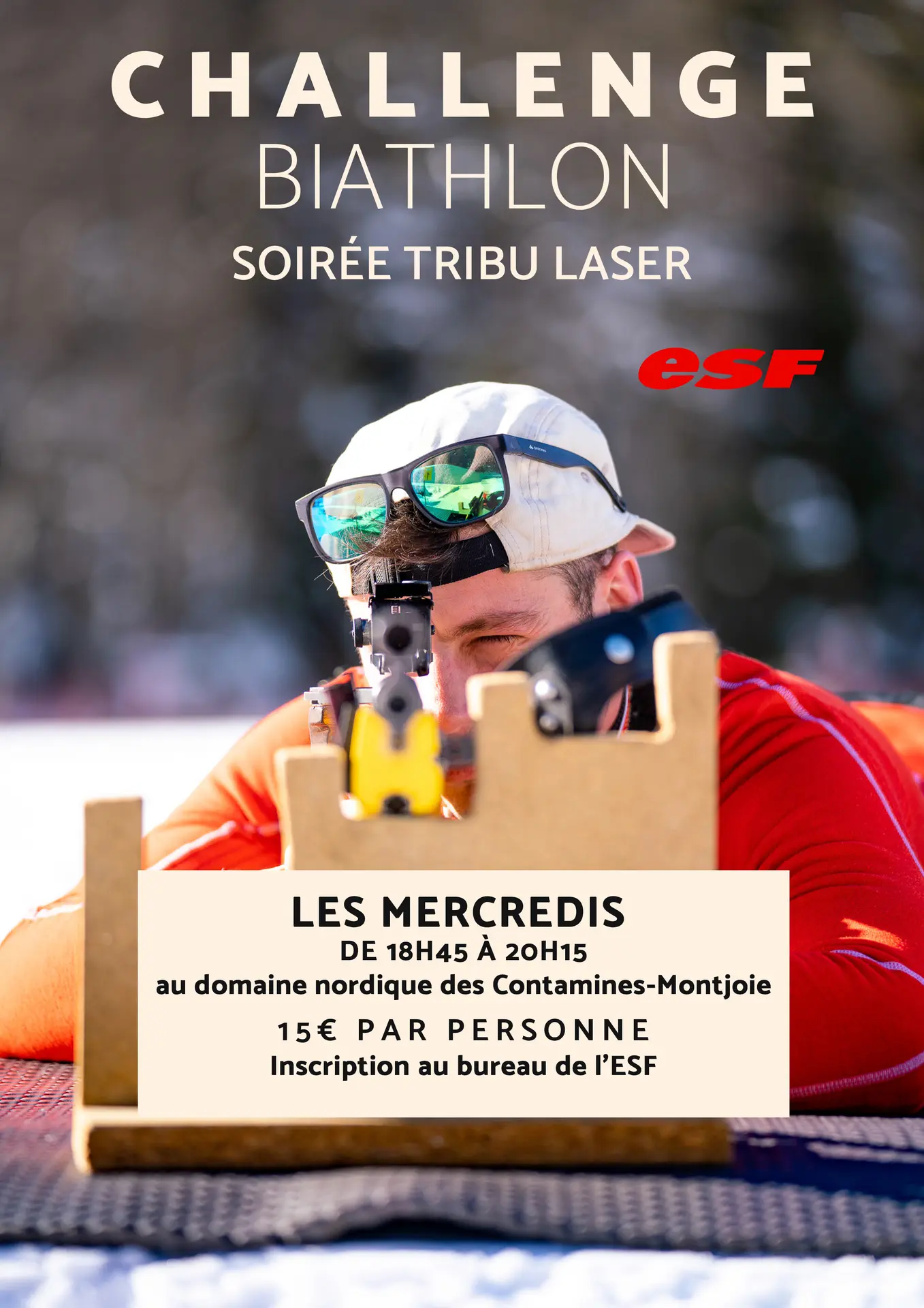 Challenge biathlon familles et amis_Les Contamines-Montjoie