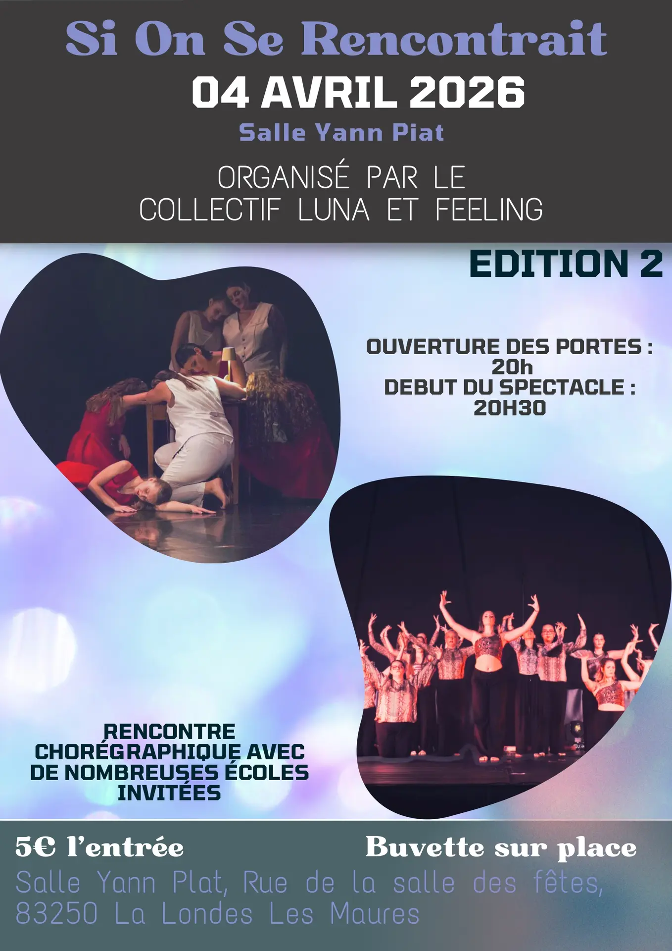 Les spectacles de danse en Méditerranée Porte des Maures