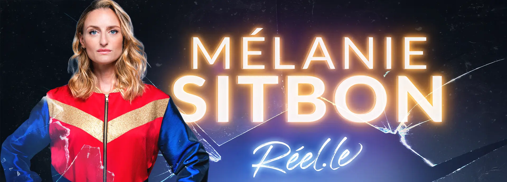 affiche du one-man Show Réel.le