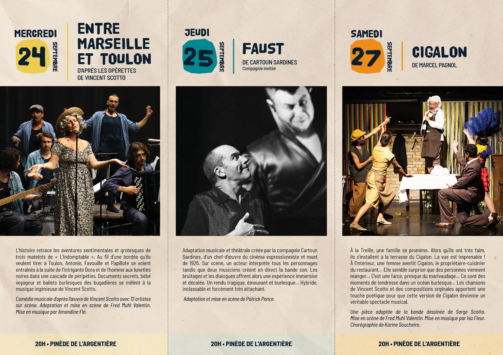 Théâtre sous les pins à La Londe les Maures