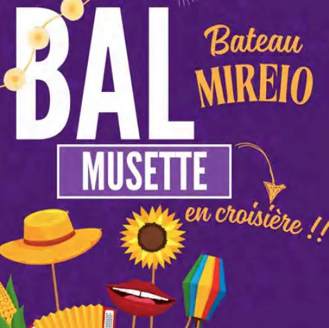 Les croisières bal musette du Mireio