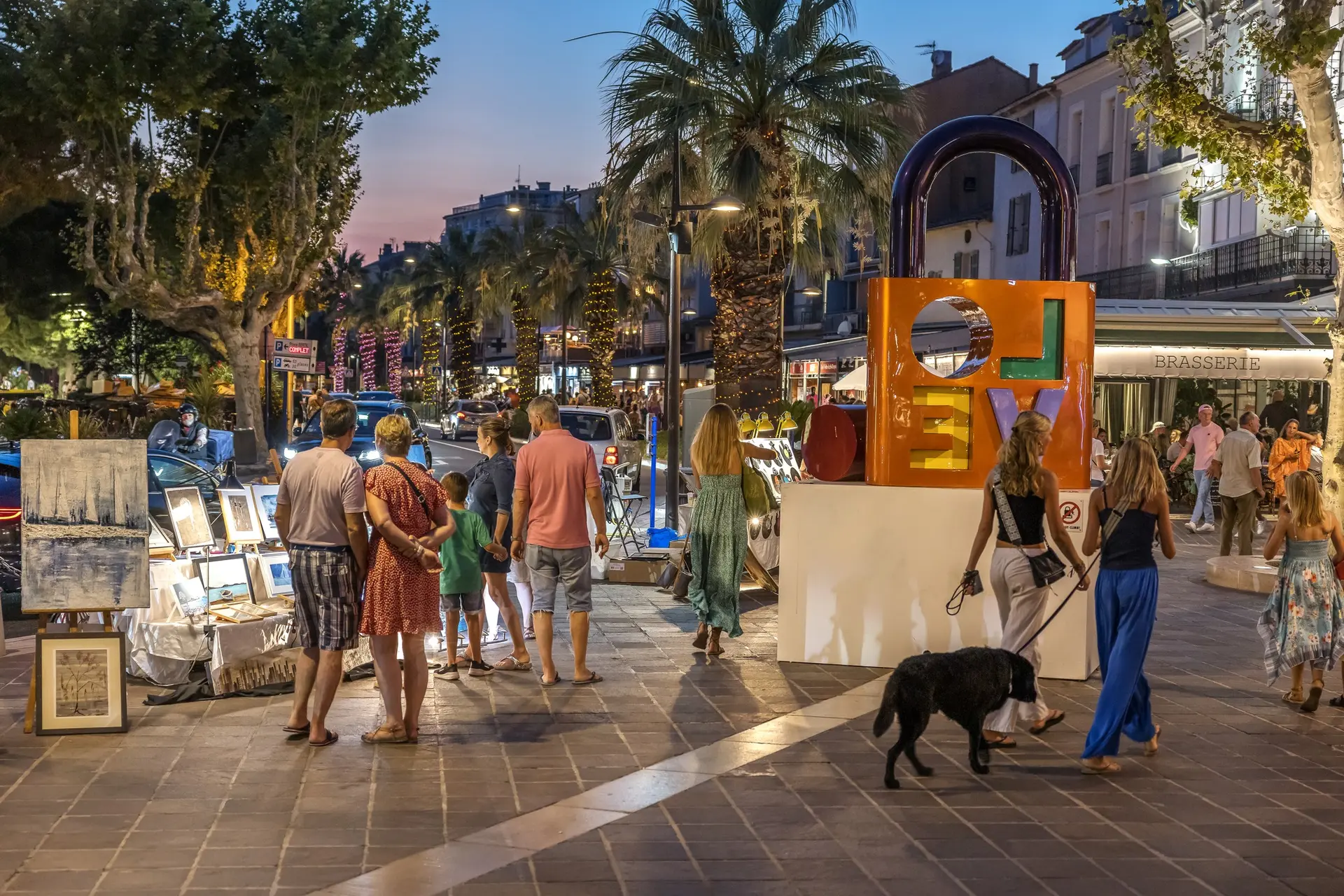 Marché nocturne