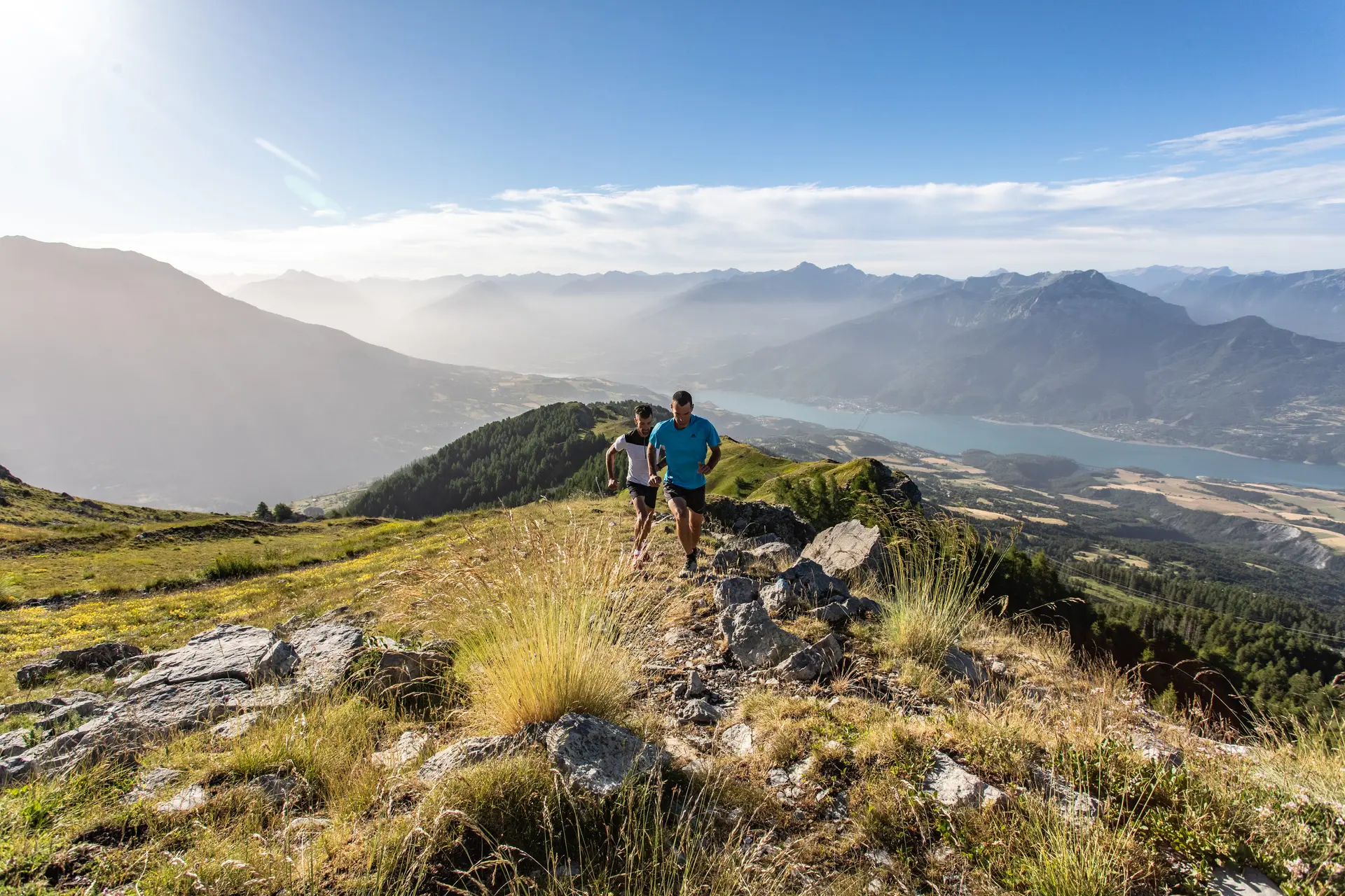 Aiguille Trail de Serre-Ponçon, sur le Serre du Mouton