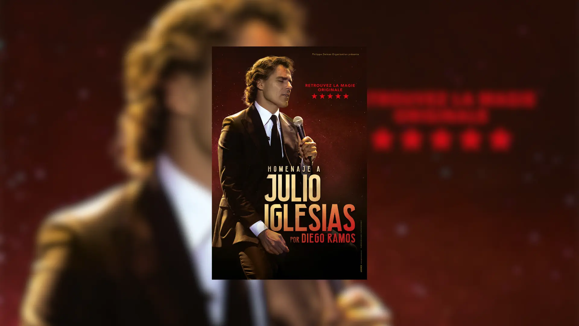Théâtre Galli : Hommage à Julio Iglesias | Diego Ramos_Sanary-sur-Mer