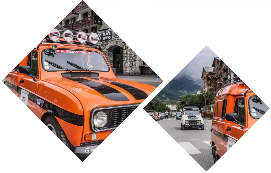Photo portrait - Passage du Rallye 4 ALPES