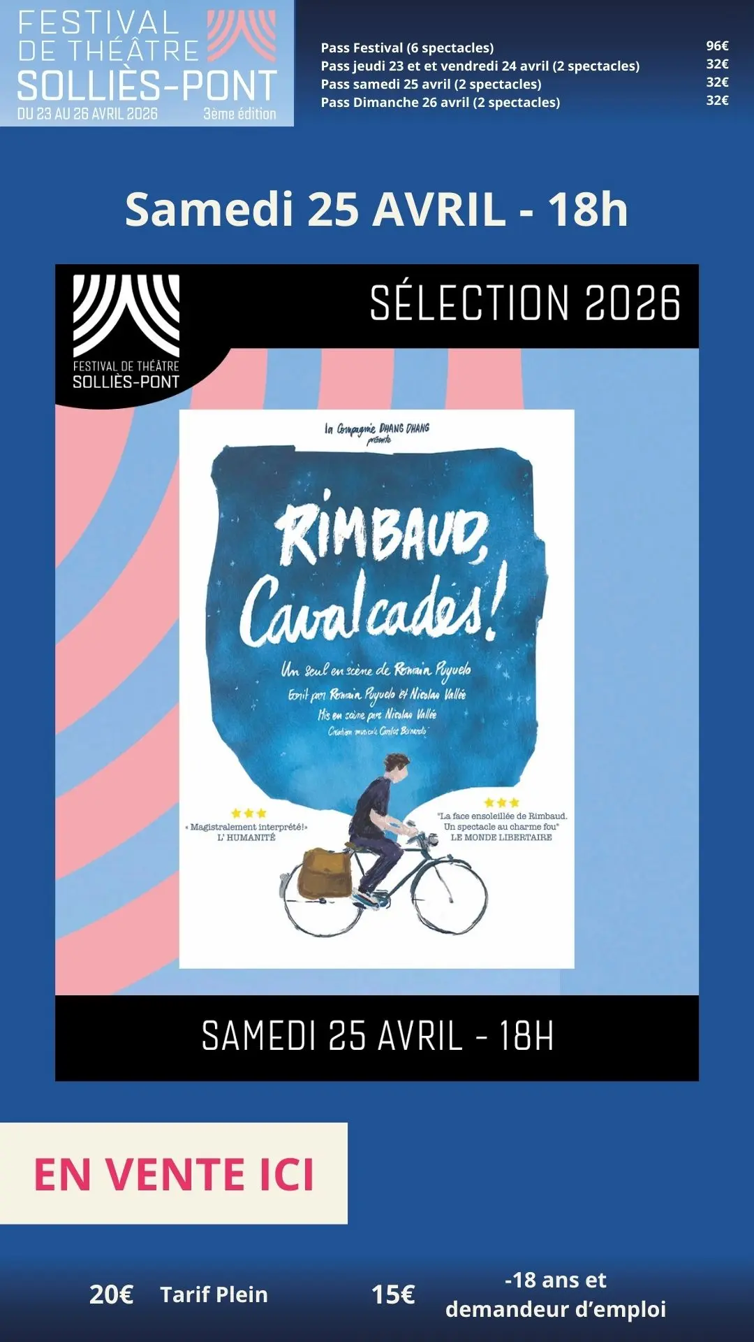 Festival de théâtre de Solliès-Pont - 3e édition_Solliès-Pont