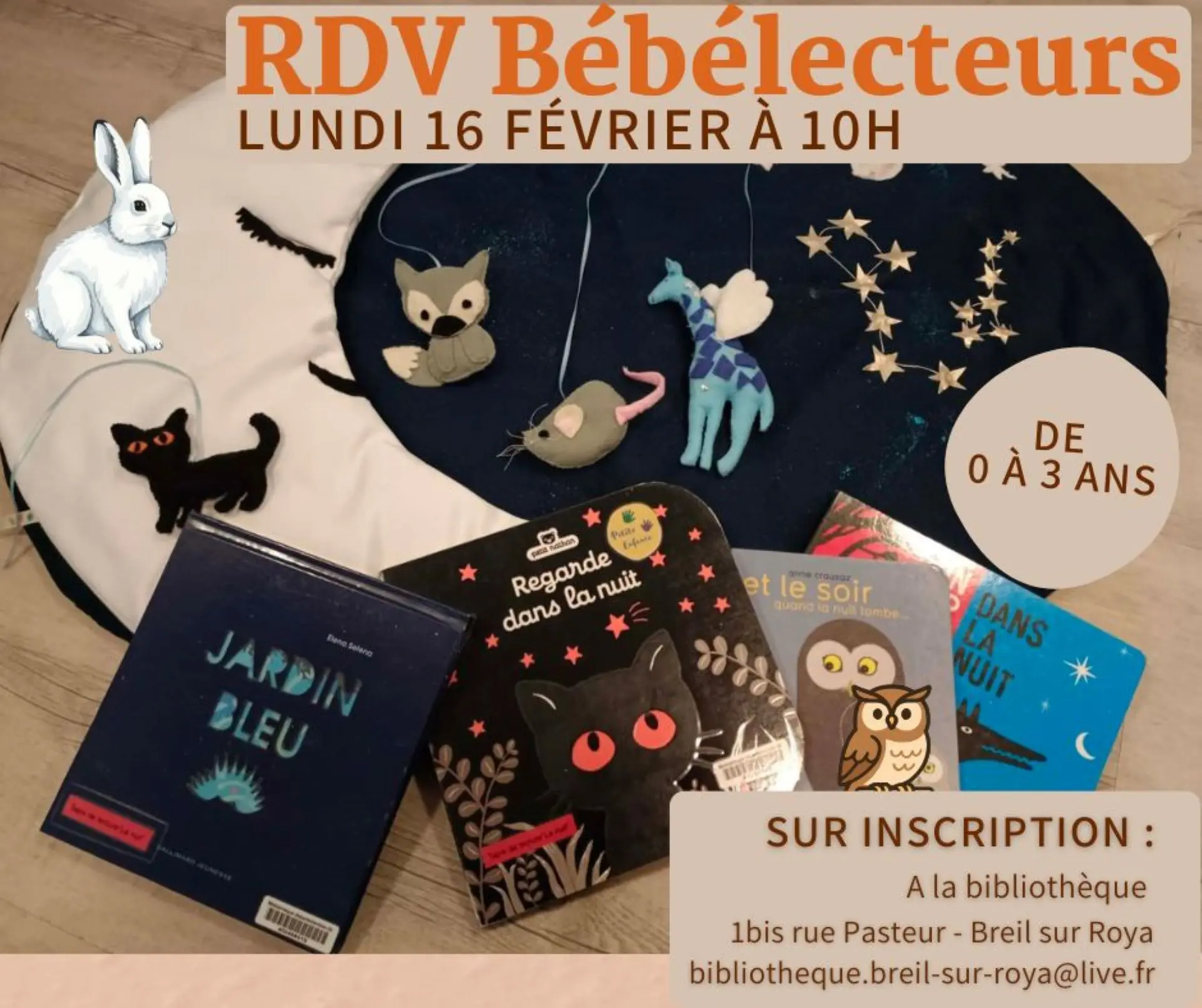 RDV Bébés lecteurs - Bibliothèque