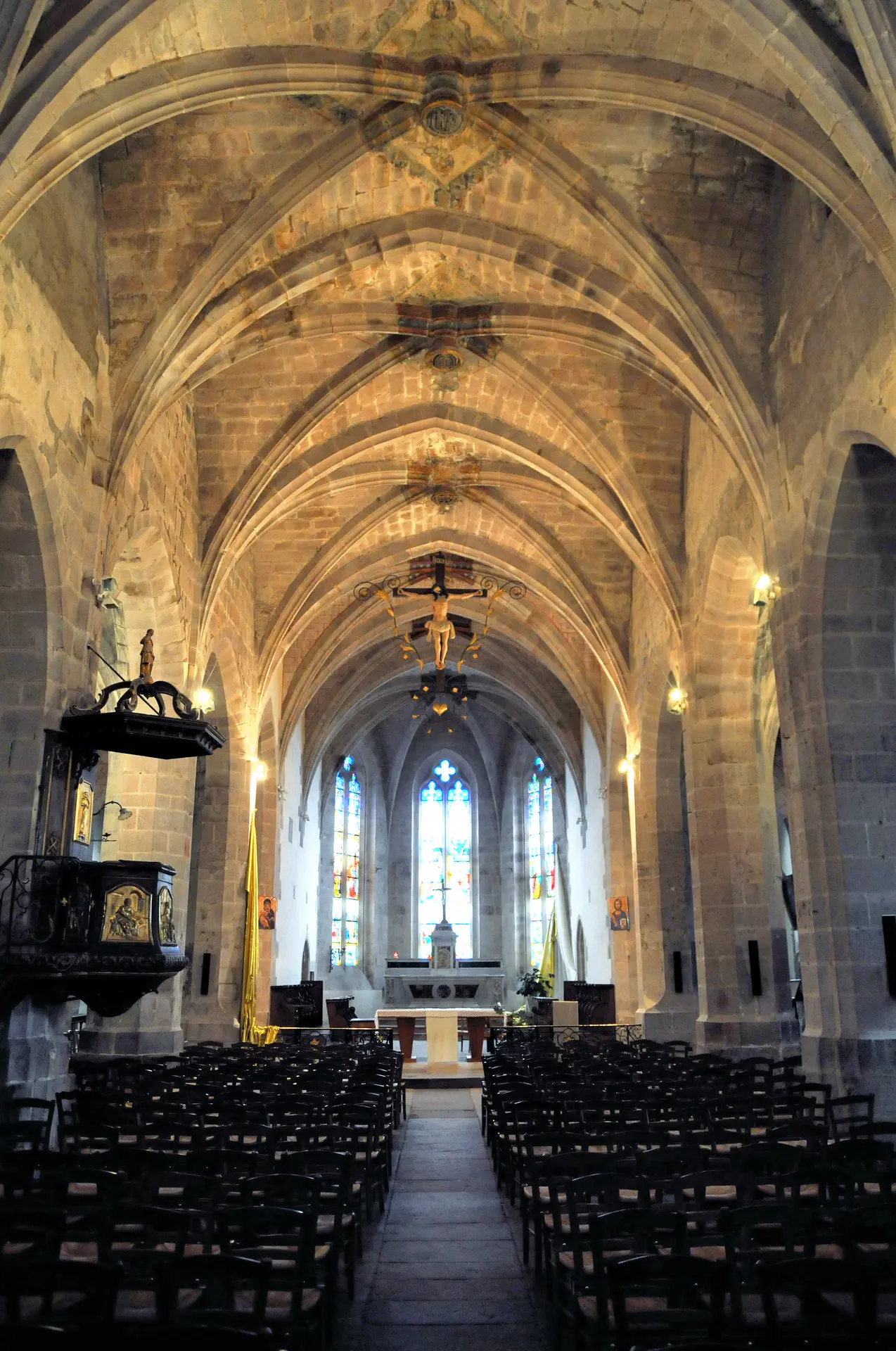 Visite guidée de la Collégiale de St Bonnet le Château
