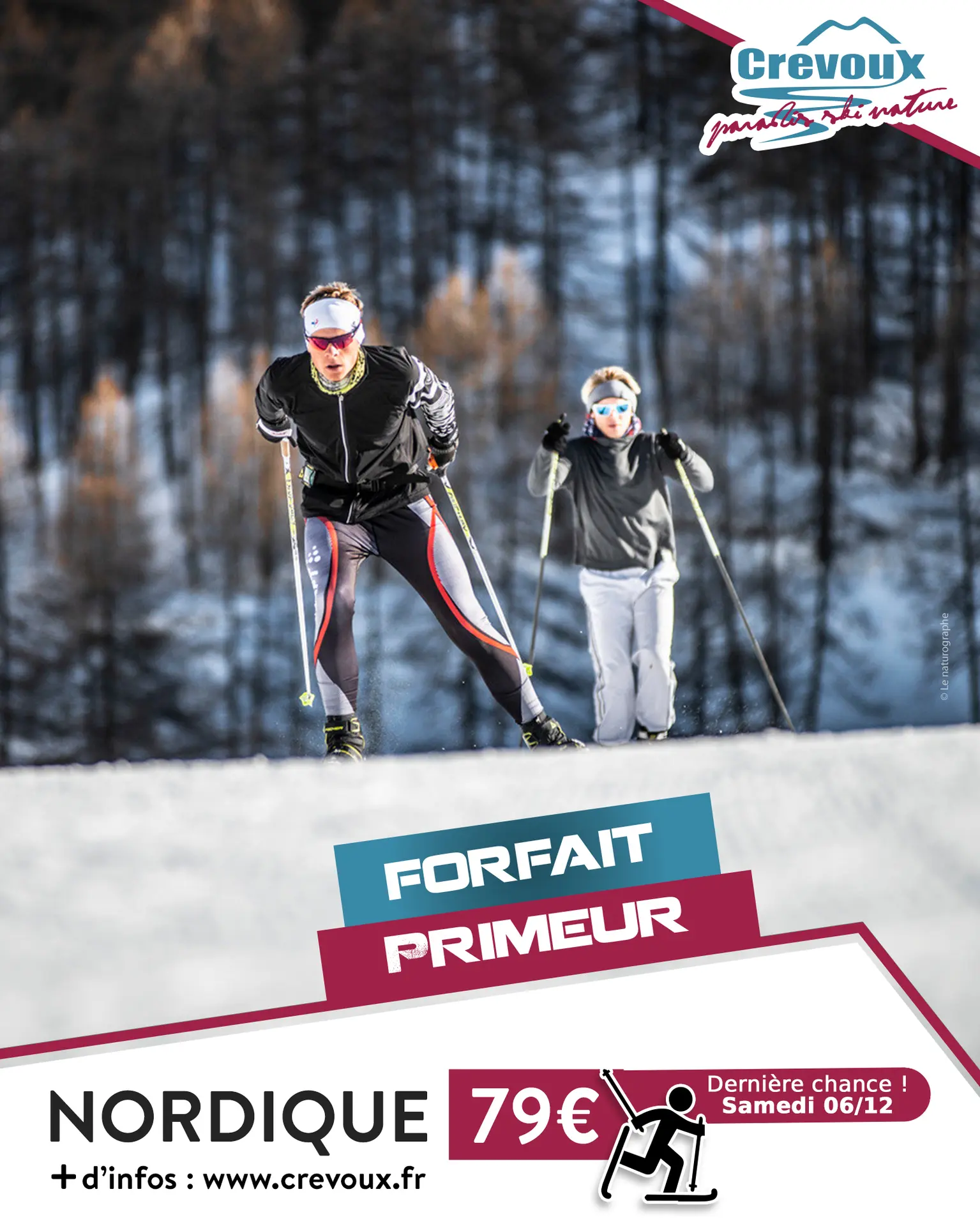 Saint-Nicolas passe à Crévoux : dernière chance pour le forfait saison primeur nordique !_Crévoux