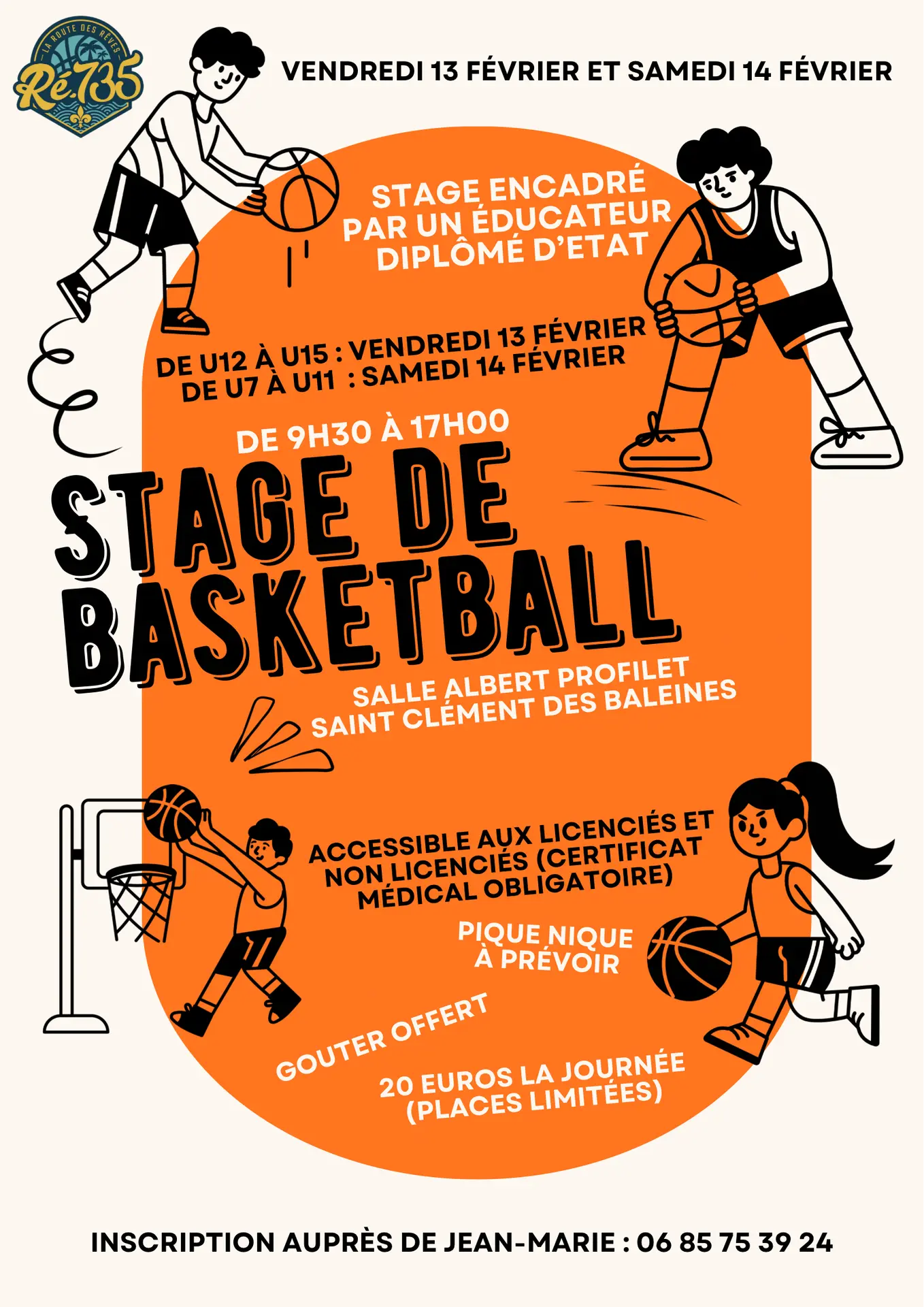 Stage de basket_Ars-en-Ré