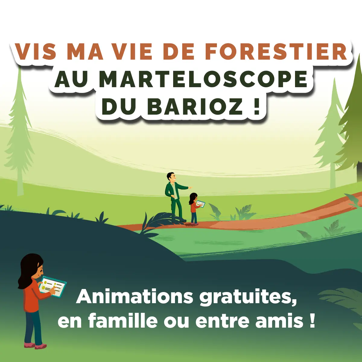 Découverte du marteloscope_Crêts en Belledonne