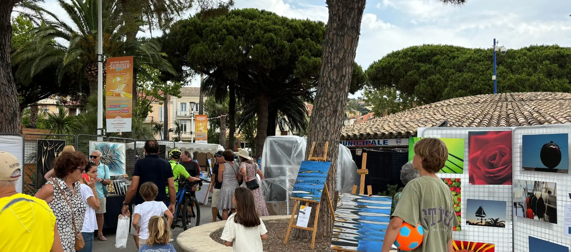 Exposition-vente : Dimanche des Arts_Sainte-Maxime