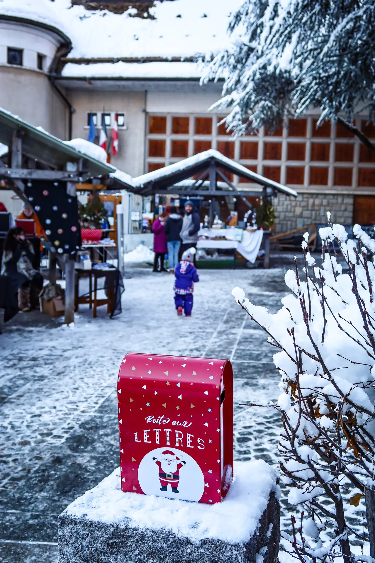 Marché de Noël à La Chapelle d'Abondance