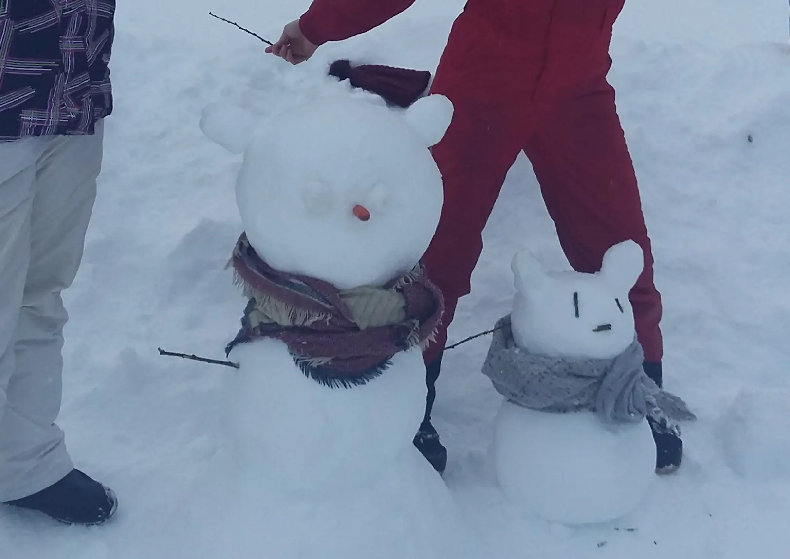 Concours de bonhomme de neige