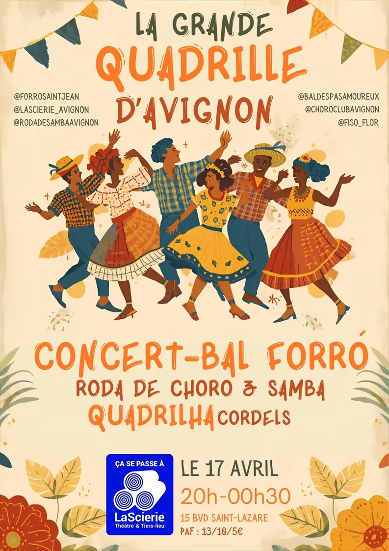 Atelier Quadrilha pour La Grande Quadrille d'Avignon_Avignon