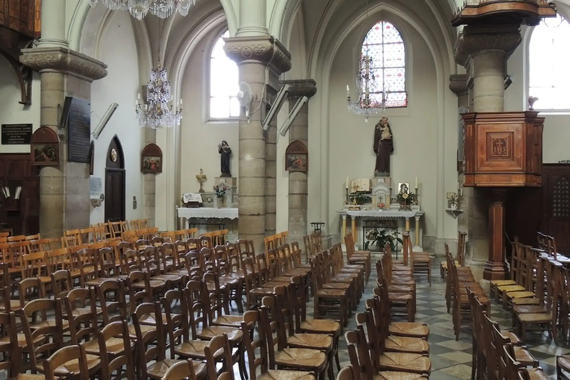 Intérieur de la chapelle