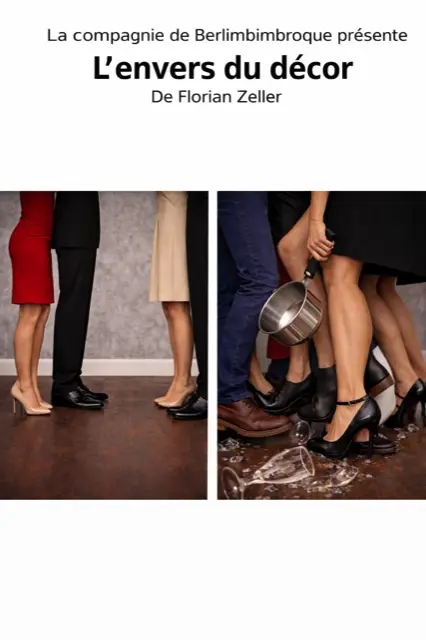 2 photos : les jambes de plusieurs personnes, élégantes, en talons et chaussures de ville, à droite, des jambes
