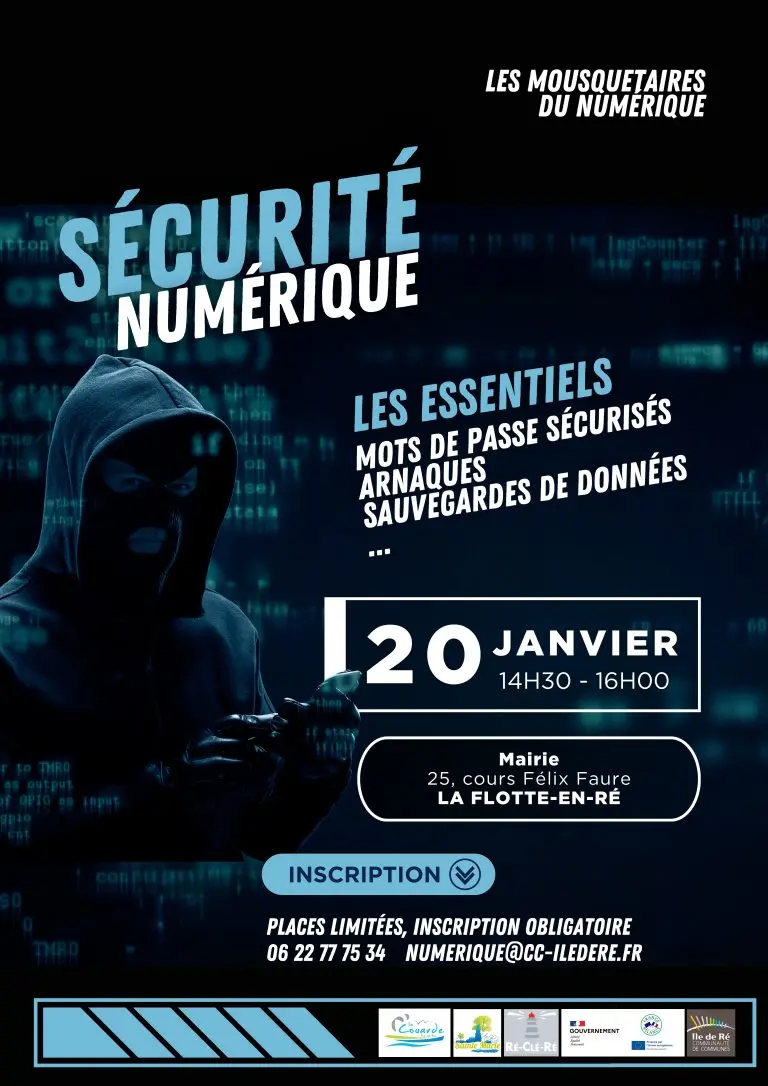 Conférence - Atelier sur la sécurité numérique_La Flotte