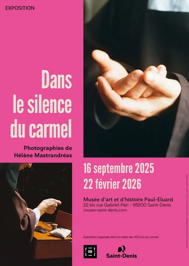 Affiche de l'exposition Dans le silence du carmel