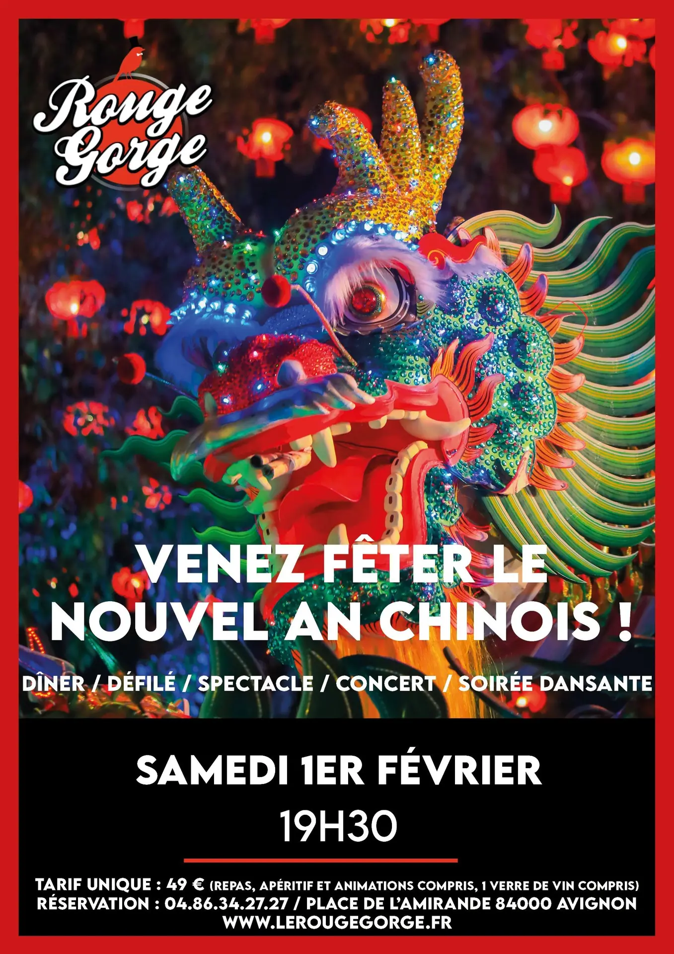 Venez fêter le nouvel an chinois !