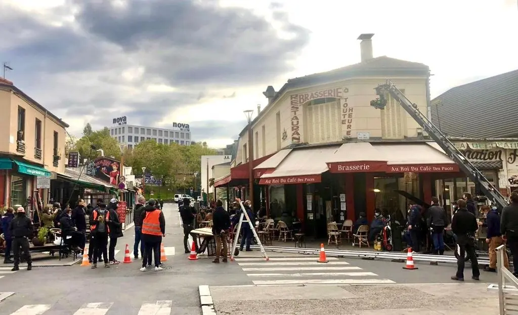 Tournage d'Arsène Lupin