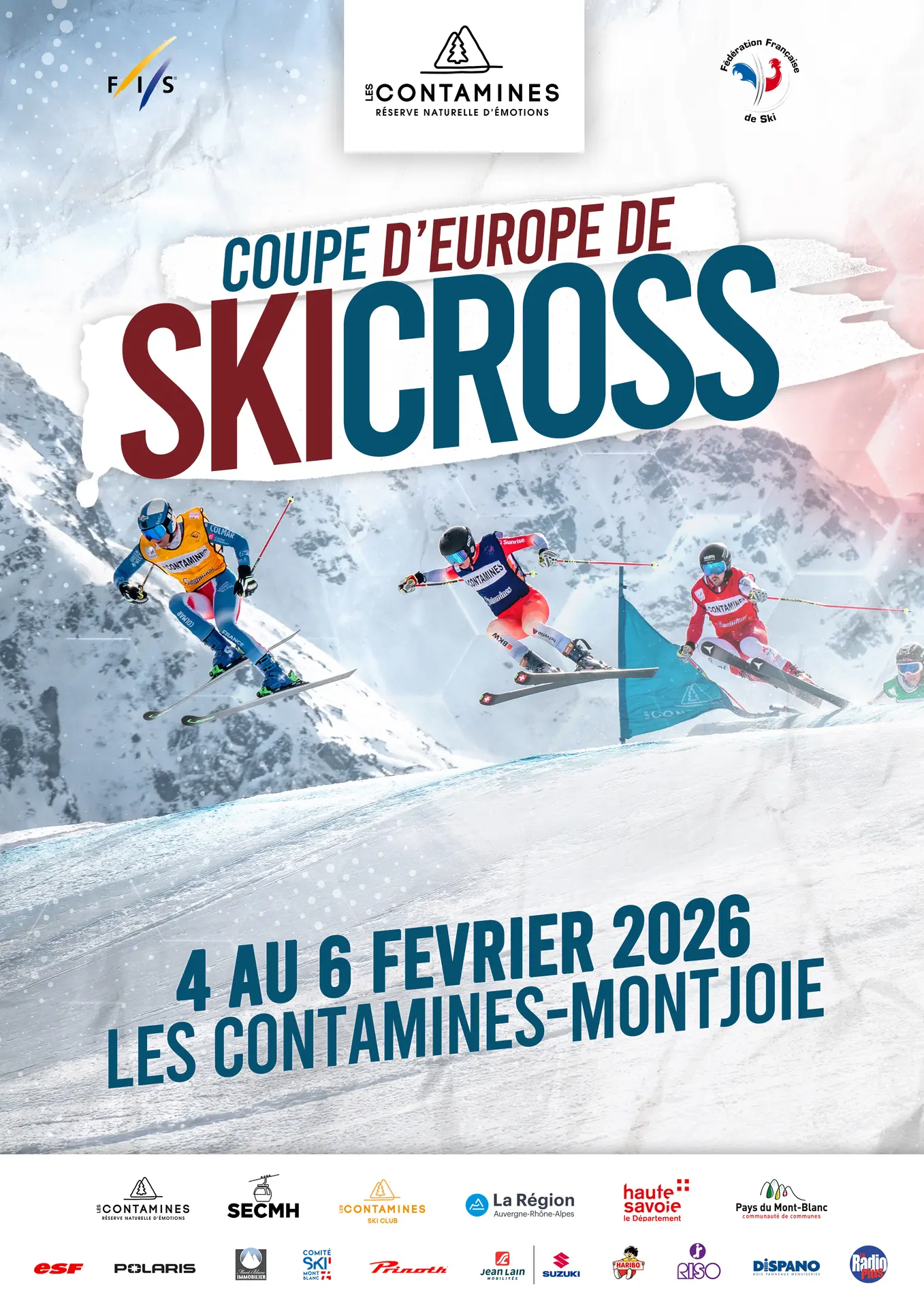 Coupe d'europe de skicross - Les Contamines-Montjoie 2024