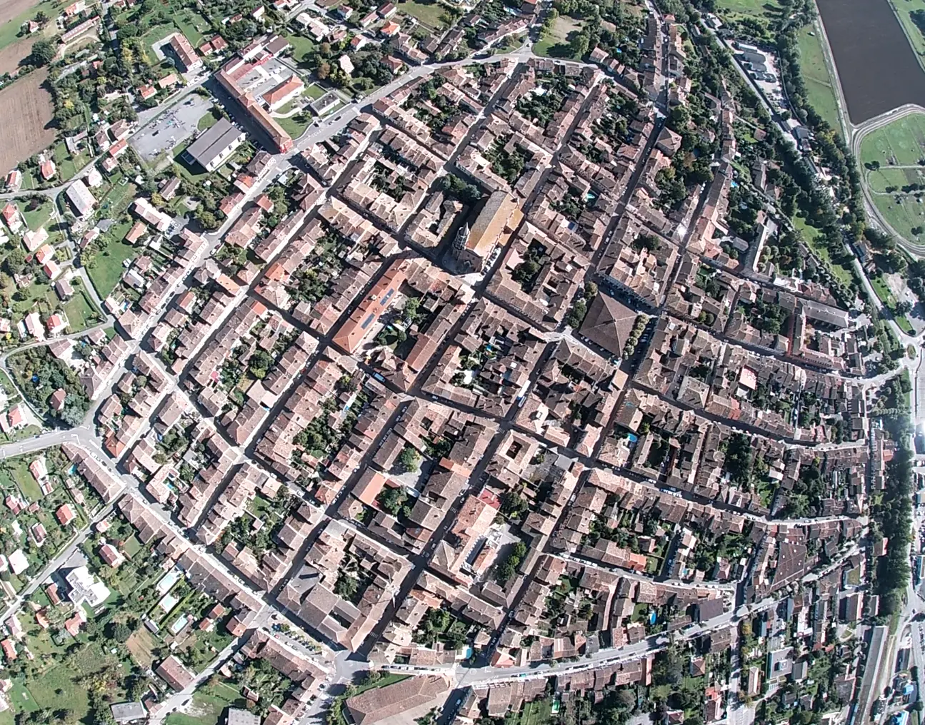 La bastide de Beaumont de Lomagne