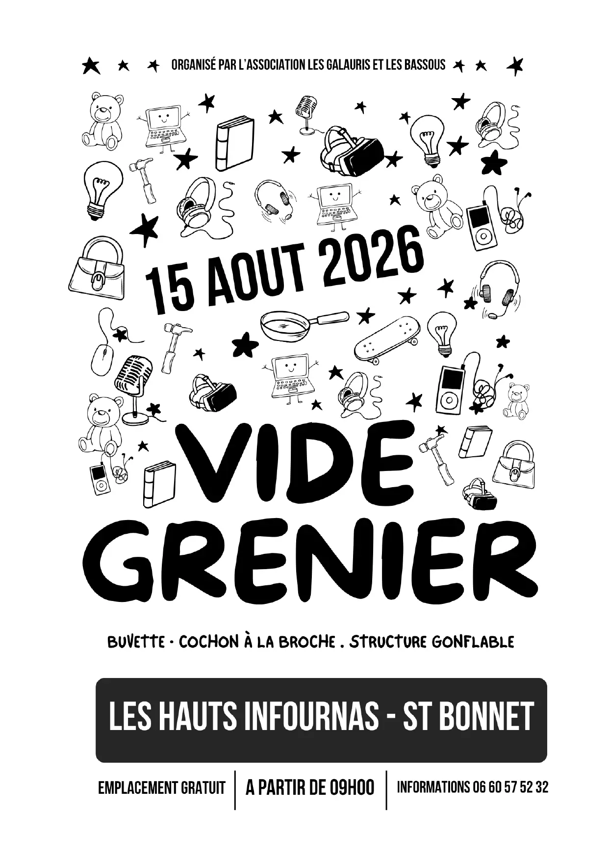 vide grenier des Infournas_Saint-Bonnet-en-Champsaur