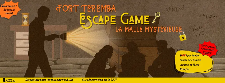 Affiche escape game