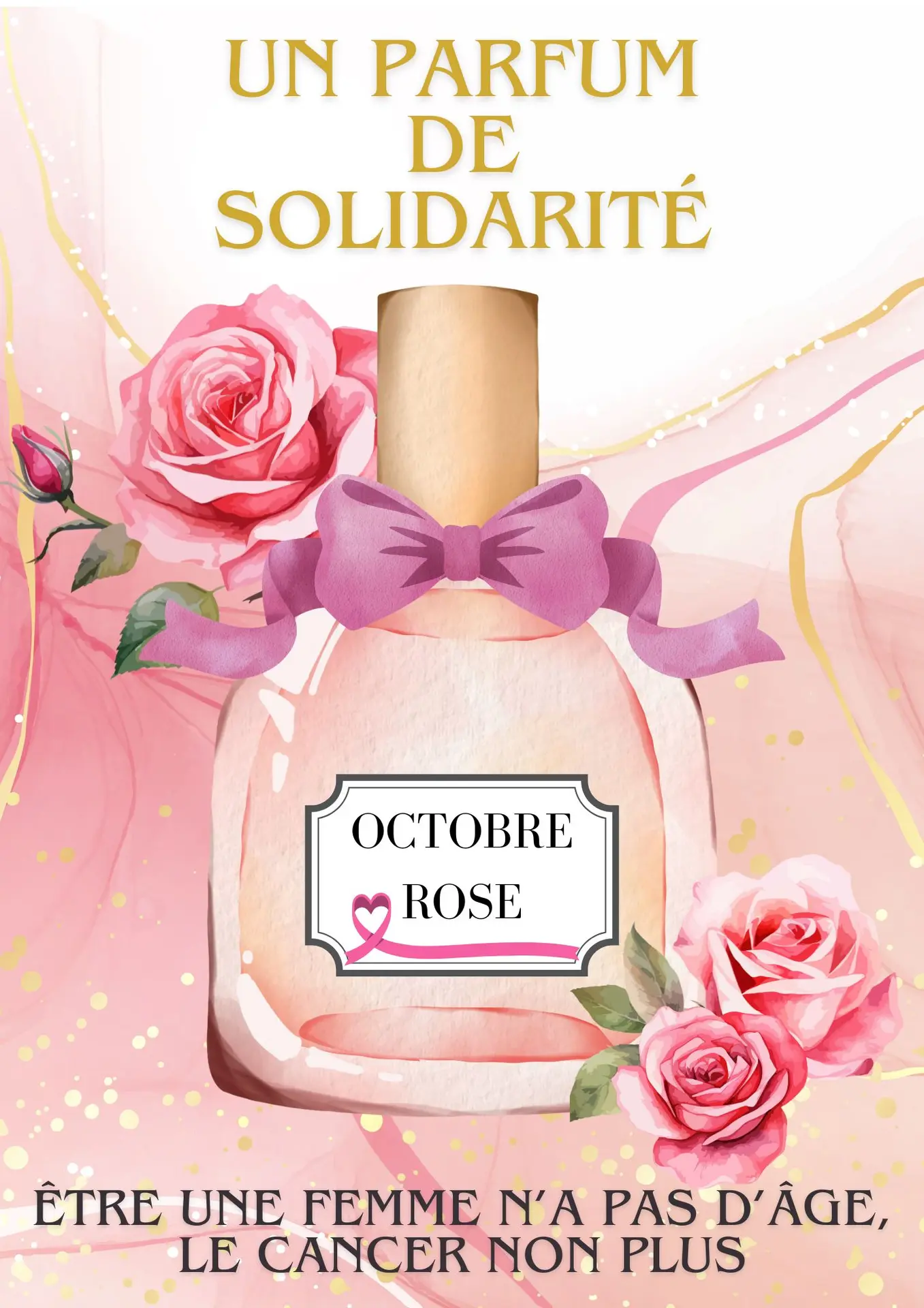 Affiche Octobre Rose