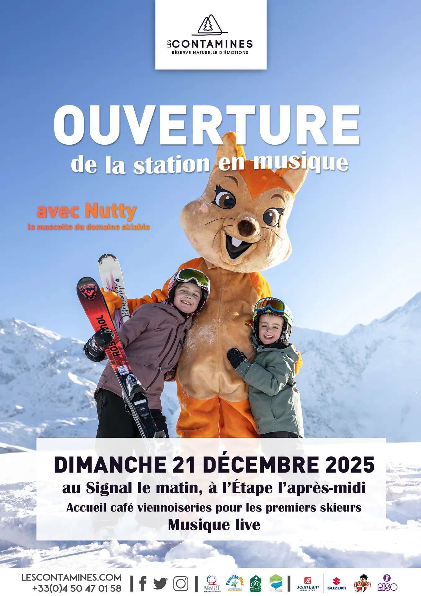 Ouverture de la station en musique avec Nutty_Les Contamines-Montjoie