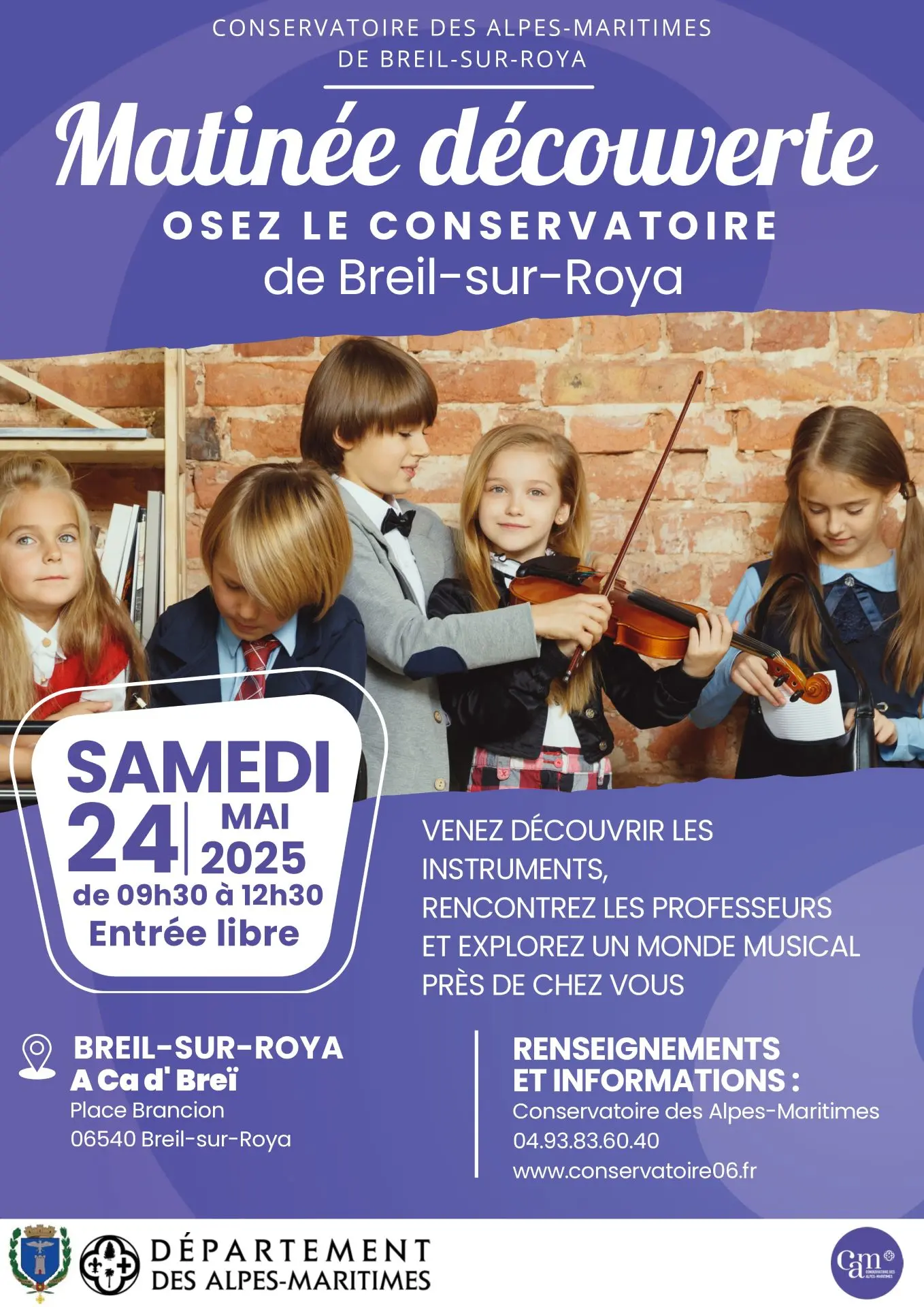Matinée découverte : Osez le conservatoire