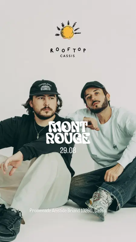 Rooftop Cassis : DJ Mont Rouge - Lorenzo Ausilia - Arless