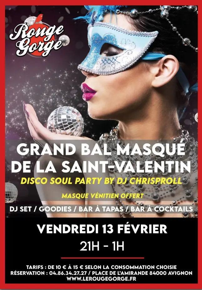 Grand Bal masqué de la Saint-Valentin_Avignon